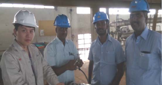 مصنع WEIXIAN الثاني في الهند 6tph Suphonation