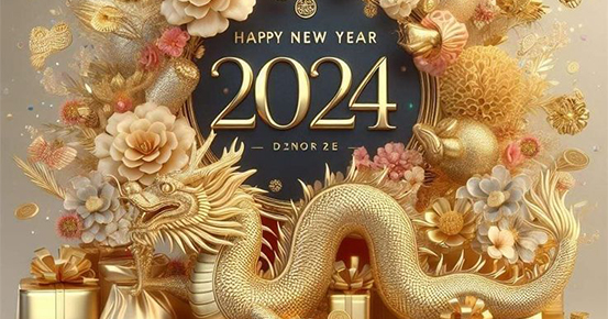 سنة صينية جديدة سعيدة لعام 2024!