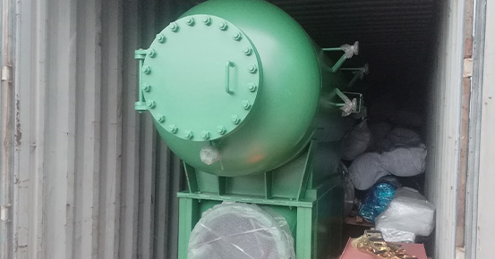 شحنة ناجحة لنظام استعادة الحرارة المهدرة للوحدة 68 إلى عميل أفريقي