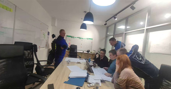 مهندسونا متواجدون على أرض الواقع في روسيا!